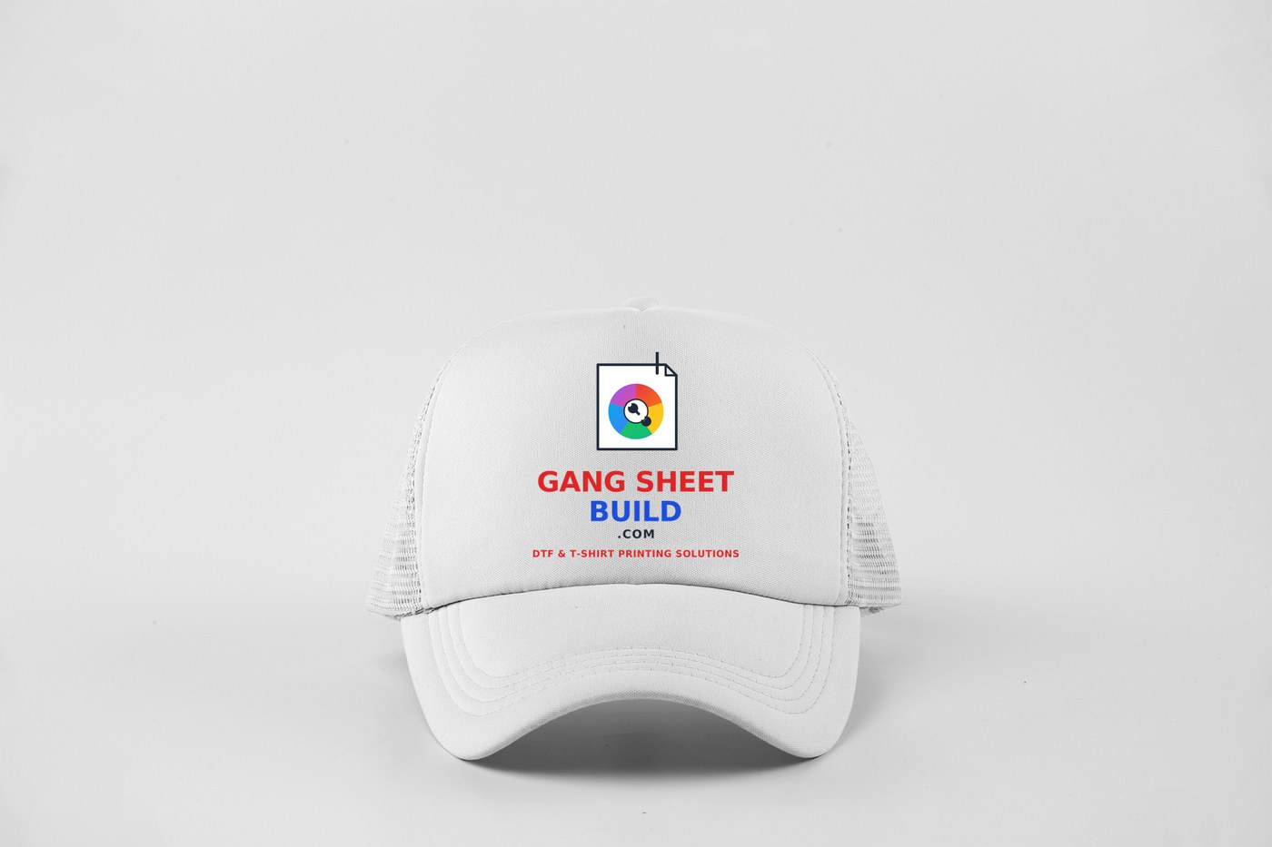 Custom Trucker Hat — White